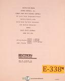 Entron-Entron EN3000, Nema Type, Welding Controls, Operations Programming Manual-EN3000-Nema-03